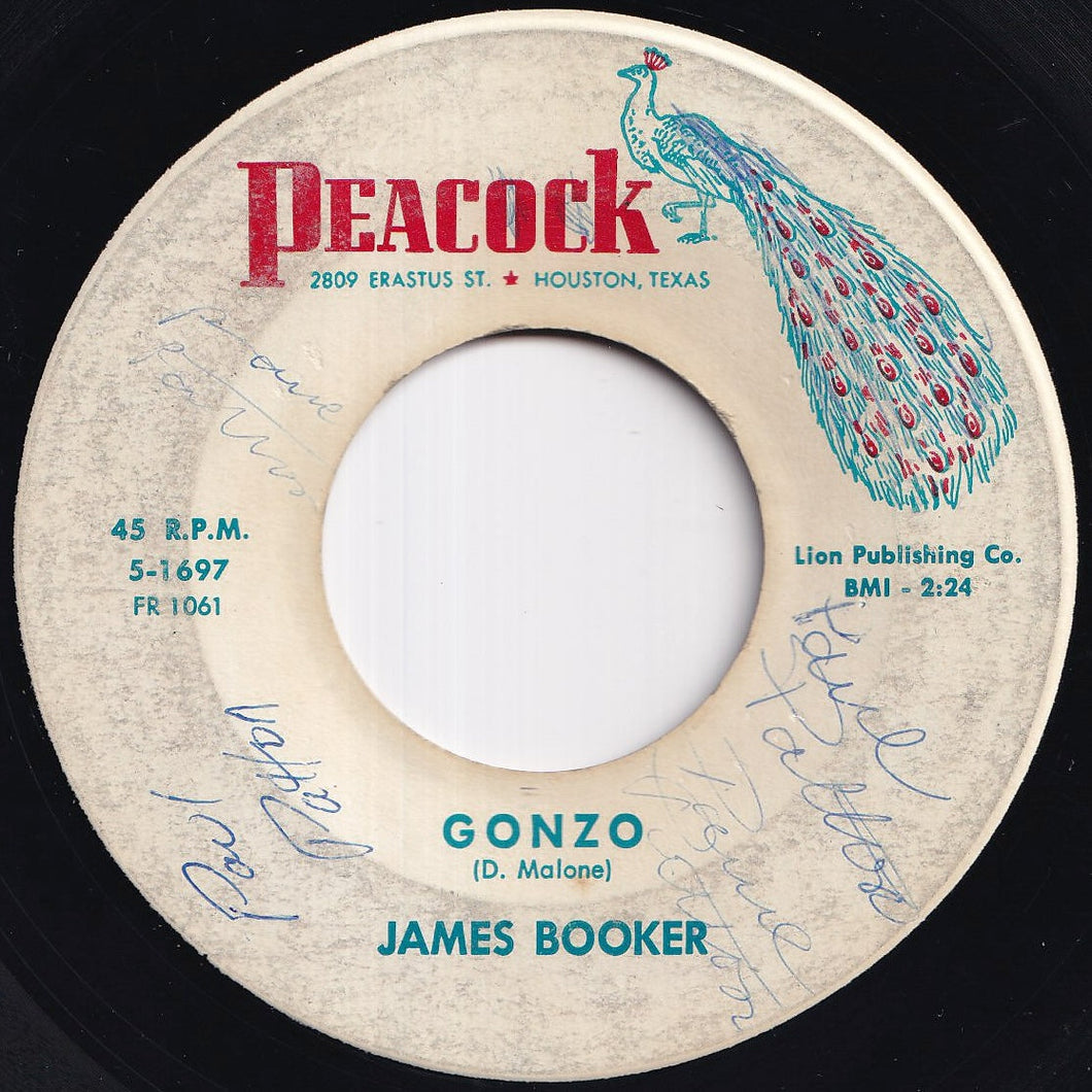 James Booker - Gonzo / Cool Turkey (7 inch Record / Used)