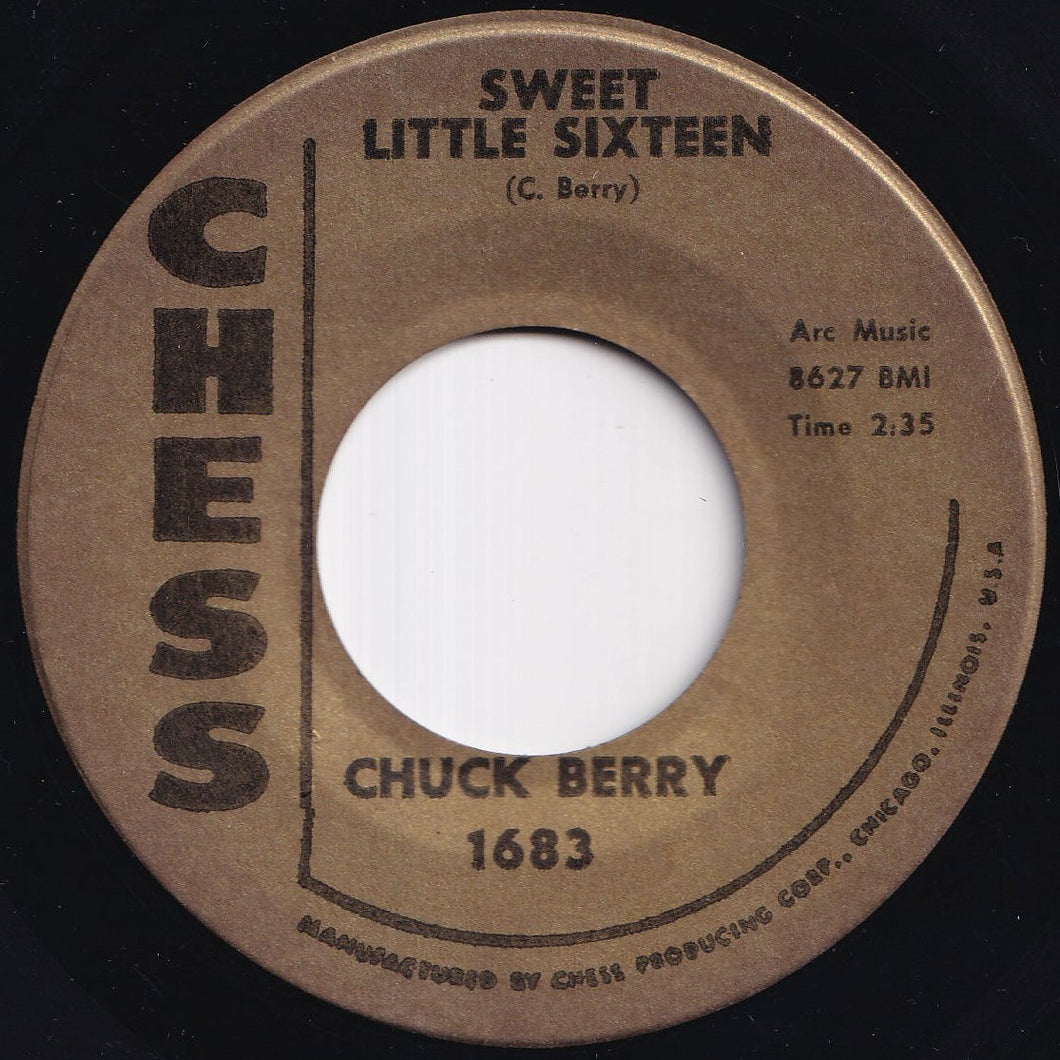 Chuck Berry - Sweet Little Sixteen / Reeling And Rocking (7 inch Record / Used)