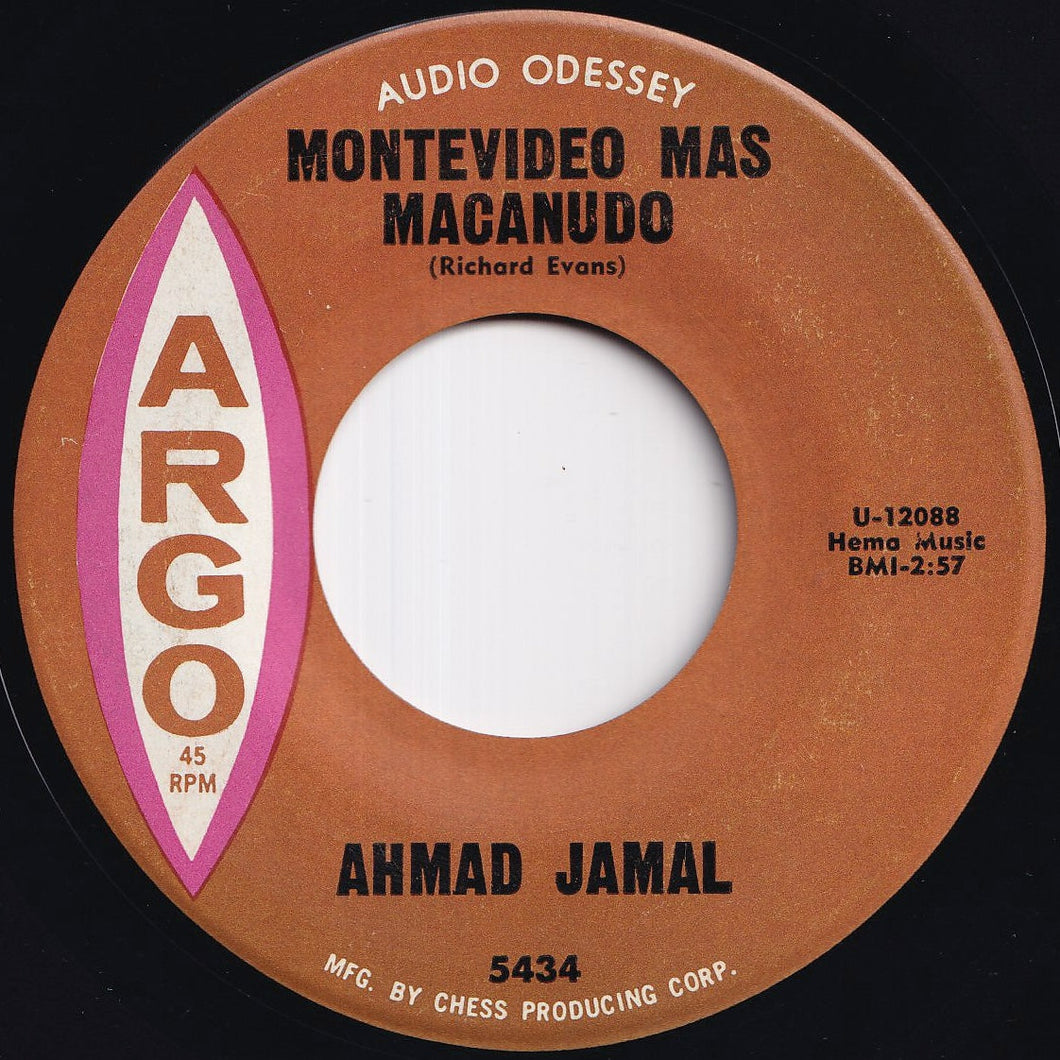 Ahmad Jamal - Montevideo Mas Macanudo / Haitian Market Place (7 inch Record / Used)