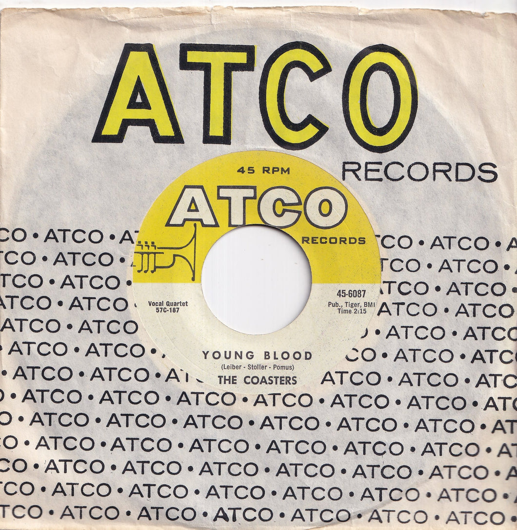 Coasters - Young Blood / Searchin' (7 inch Record / Used)