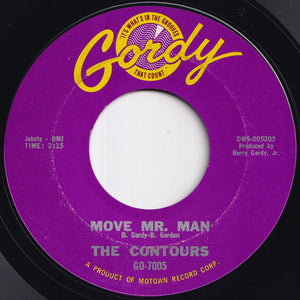 Contours - Do You Love Me / Move Mr. Man (7 inch Record / Used)