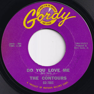 Contours - Do You Love Me / Move Mr. Man (7 inch Record / Used)