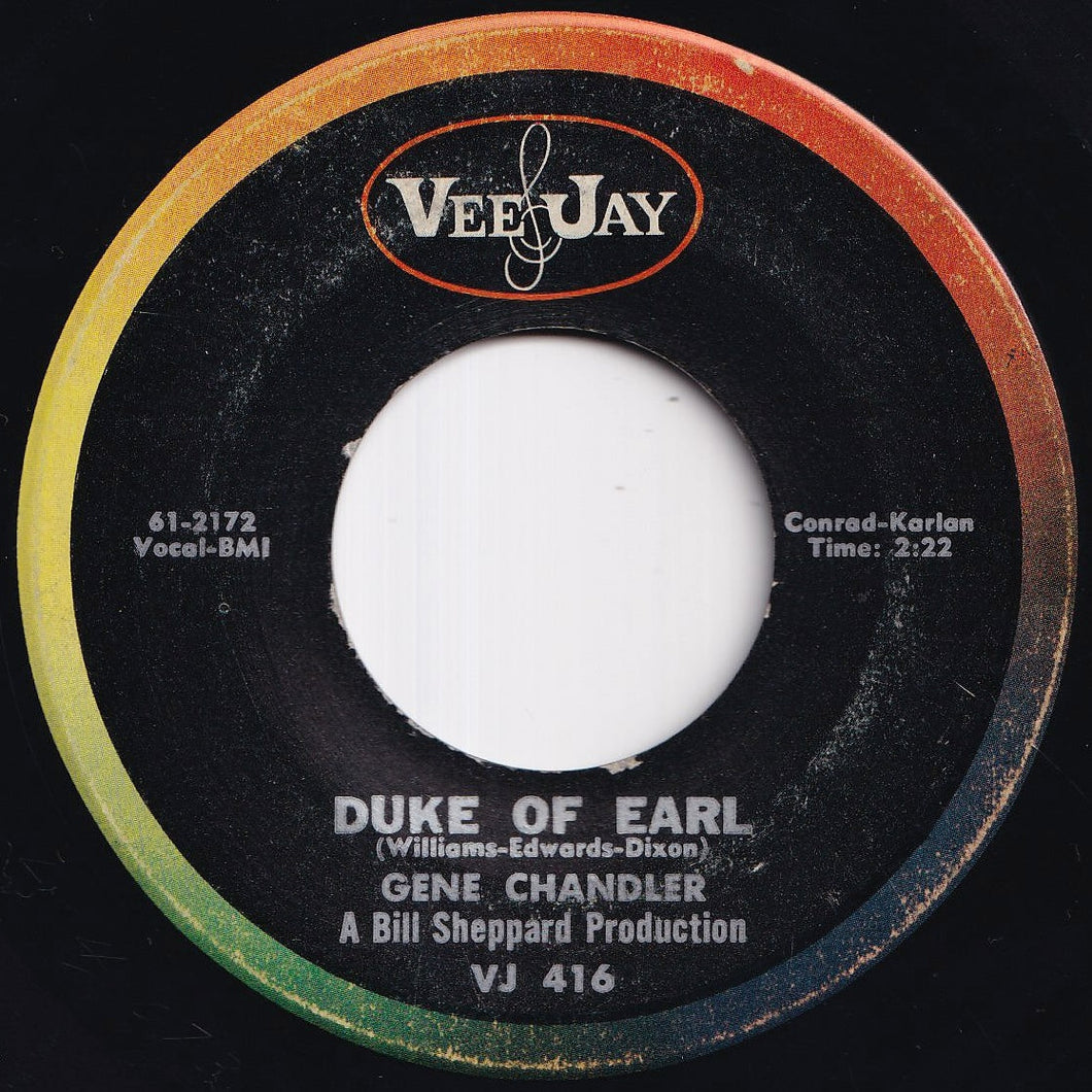 Gene Chandler - Duke Of Earl / Kissin' In The Kitchen (7 inch Record / Used)