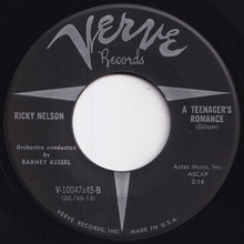 画像をギャラリービューアに読み込む, Ricky Nelson - I&#39;m Walkin&#39; / A Teenager&#39;s Romance (7 inch Record / Used)

