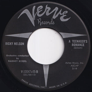 Ricky Nelson - I'm Walkin' / A Teenager's Romance (7 inch Record / Used)