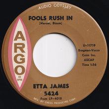 画像をギャラリービューアに読み込む, Etta James - Fools Rush In / Next Door To The Blues (7 inch Record / Used)
