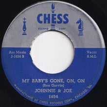 画像をギャラリービューアに読み込む, Johnnie &amp; Joe - Over The Mountain Across The Sea / My Baby&#39;s Gone, On, On (7 inch Record / Used)
