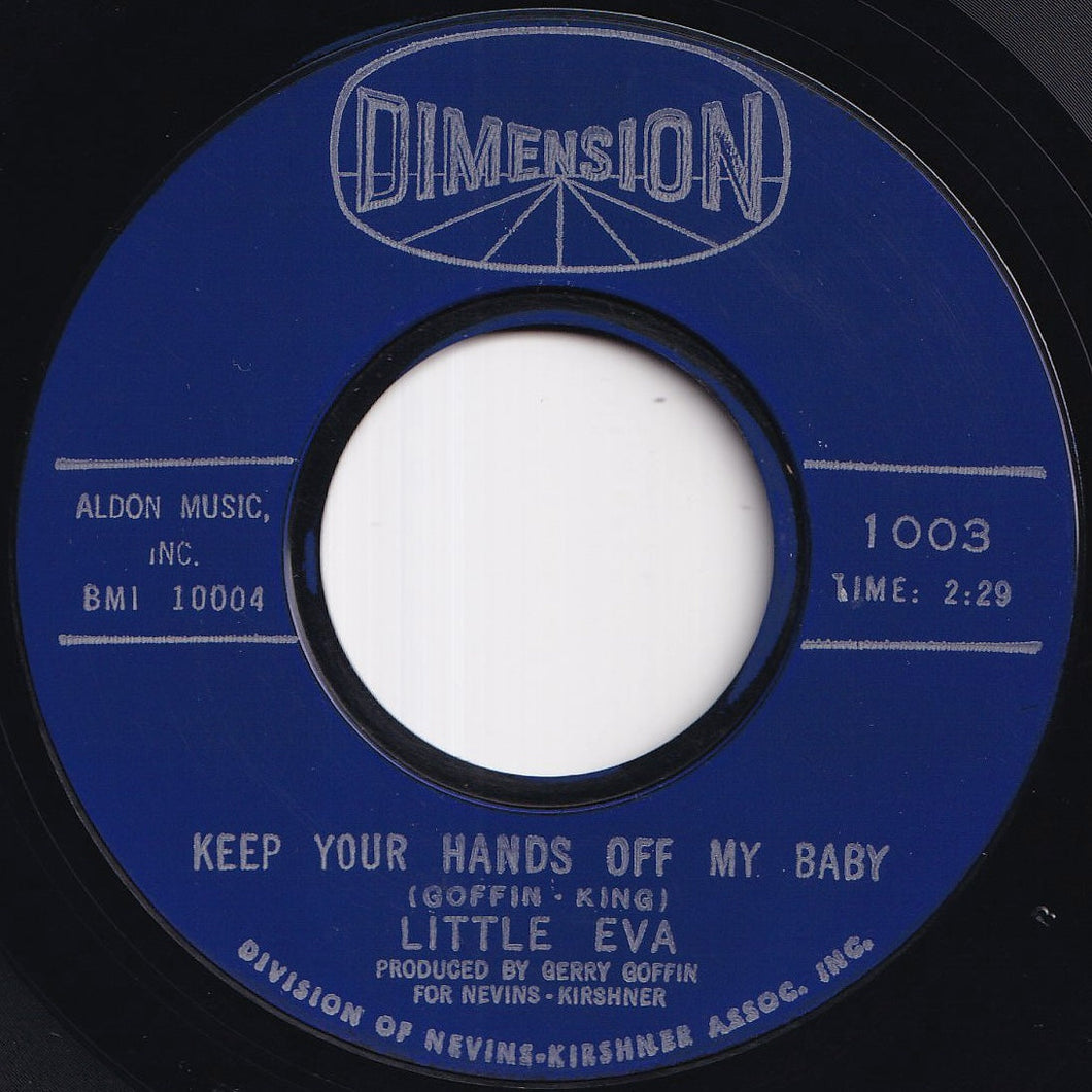 Little Eva - Keep Your Hands Off My Baby / Where Do I Go? (7 inch Record / Used)