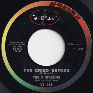 Four Seasons - Sherry / I've Cried Before (7 inch Record / Used)