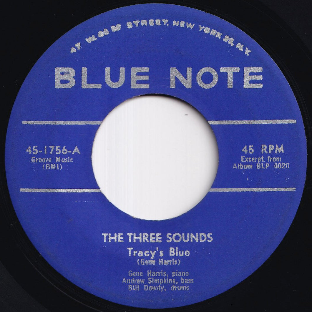 Three Sounds - Tracy's Blue / Don't Blame Me (7 inch Record / Used)