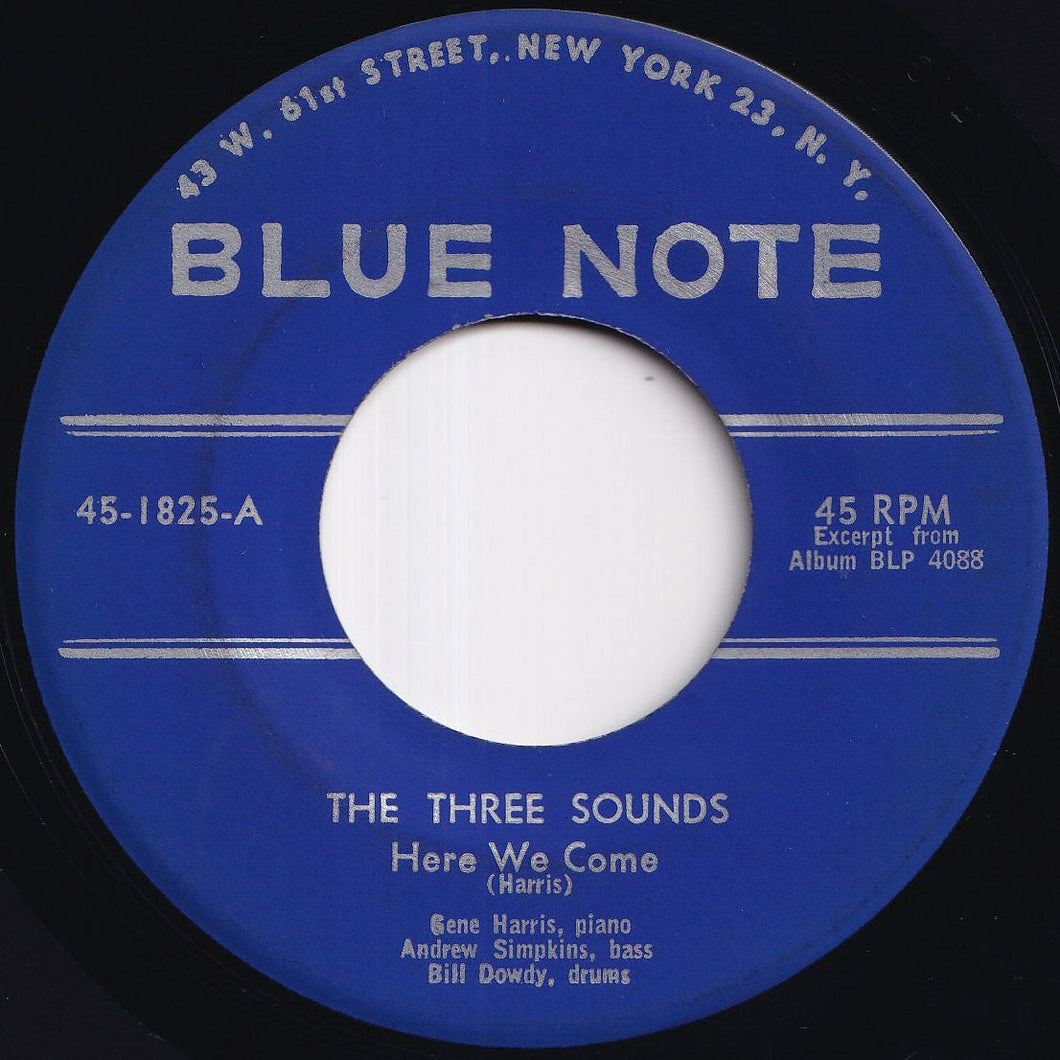 Three Sounds - Here We Come / Our Love Is Here To Stay (7 inch Record / Used)