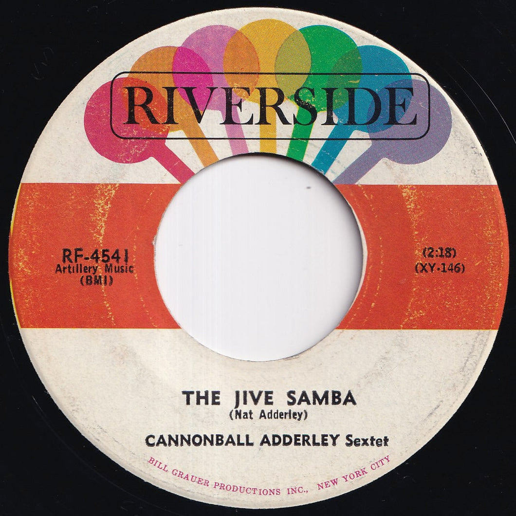 Cannonball Adderley - The Jive Samba / Lillie (7 inch Record / Used)