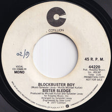 画像をギャラリービューアに読み込む, Sister Sledge - Blockbuster Boy (Stereo) / (Mono) (7 inch Record / Used)
