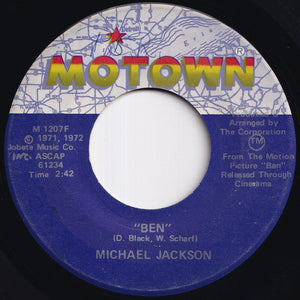 Michael Jackson - Ben / You Can Cry On My Shoulder (7 inch Record / Used)