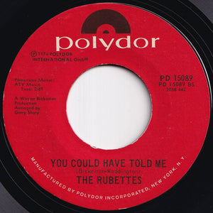 Rubettes - Sugar Baby Love / You Could Have Told Me (7 inch Record / Used)
