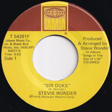 画像をギャラリービューアに読み込む, Stevie Wonder - Sir Duke / He&#39;s Misstra Know-It-All (7 inch Record / Used)
