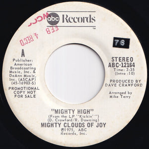 Mighty Clouds Of Joy - Mighty High (Stereo) / (Mono) (7 inch Record / Used)