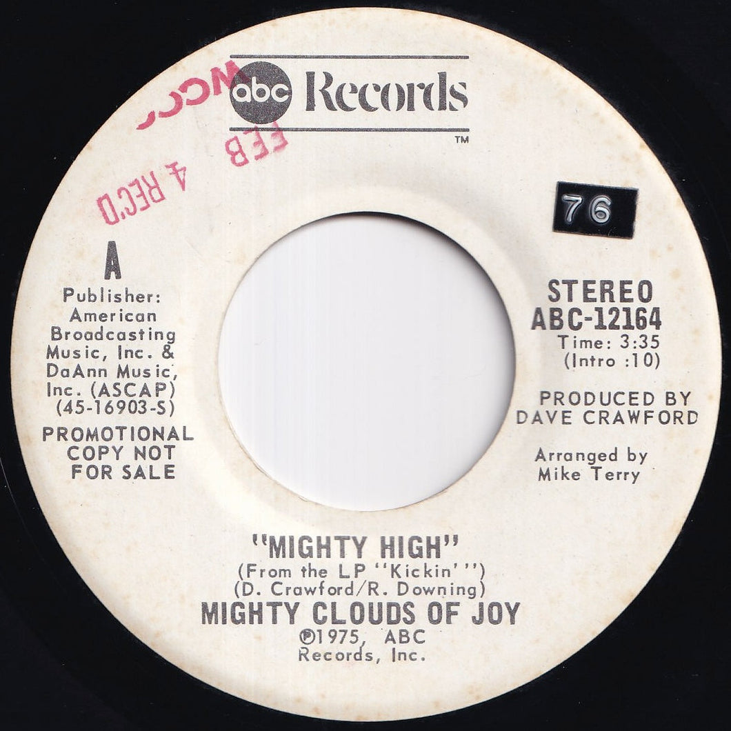 Mighty Clouds Of Joy - Mighty High (Stereo) / (Mono) (7 inch Record / Used)