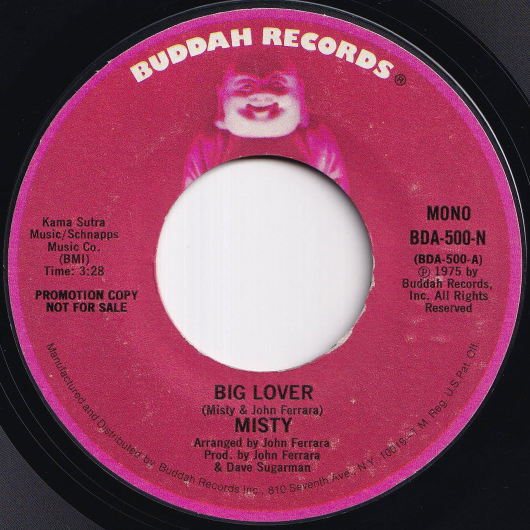Misty - Big Lover (Stereo) / (Mono) (7 inch Record / Used)