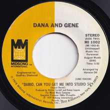 画像をギャラリービューアに読み込む, Dana And Gene - Dario, Can You Get Me Into Studio 54 / (Long Version) (7 inch Record / Used)
