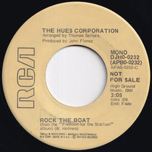 Load image into Gallery viewer, Hues Corporation - Rock The Boat / All Goin&#39; Down Together (7 inch Record / Used)
