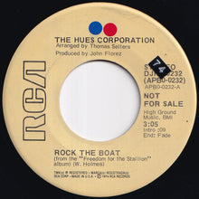 Load image into Gallery viewer, Hues Corporation - Rock The Boat / All Goin&#39; Down Together (7 inch Record / Used)
