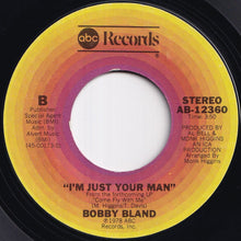 Load image into Gallery viewer, Bobby Bland - Love To See You Smile / I&#39;m Just Your Man (7 inch Record / Used)
