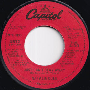 Natalie Cole - Annie Mae / Just Can't Stay Away (7 inch Record / Used)
