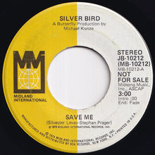 画像をギャラリービューアに読み込む, Silver Bird - Save Me / Save Me Again (7 inch Record / Used)

