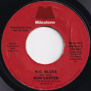 Ron Carter - N. O. Blues (Stereo) / (Mono) (7 inch Record / Used)