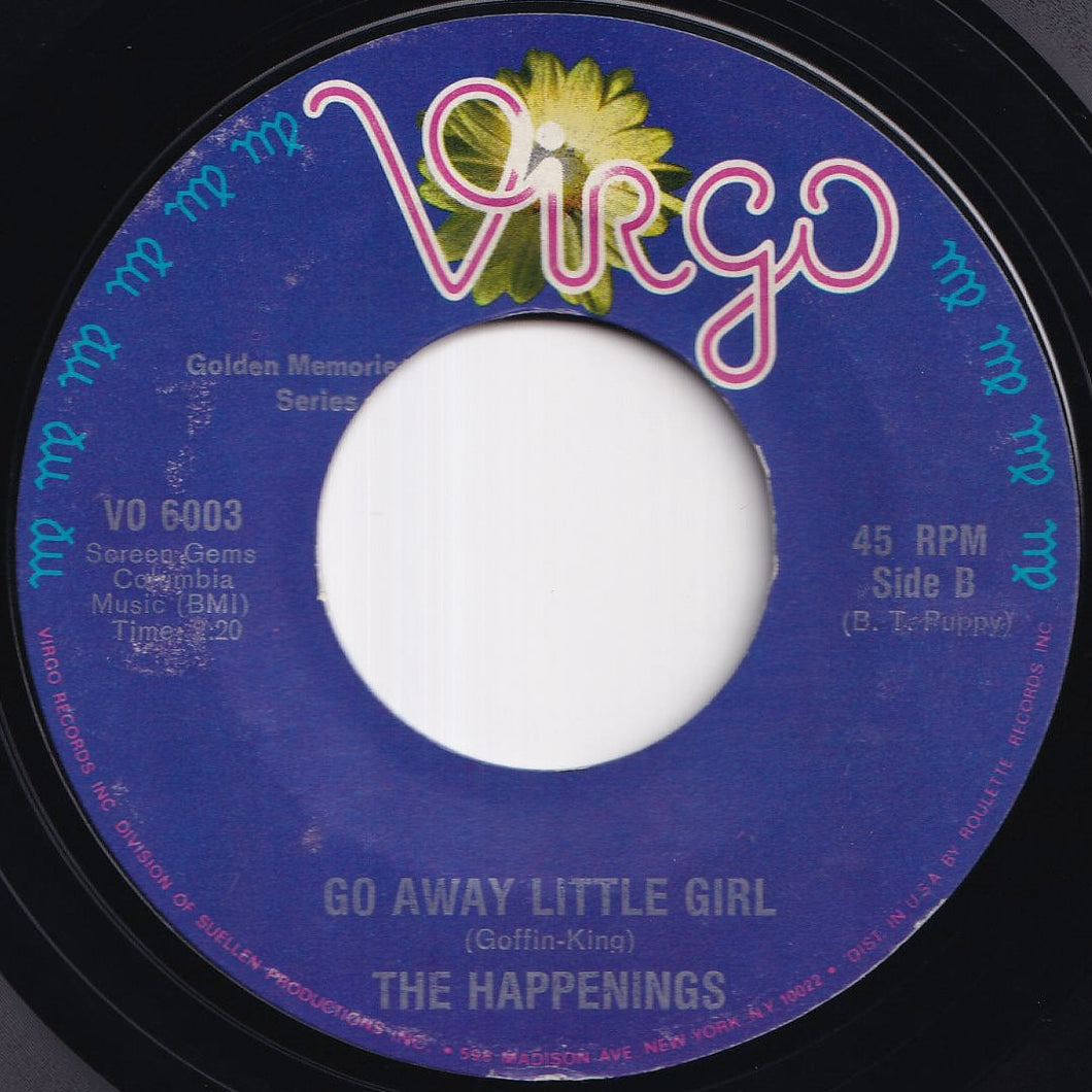 Happenings - Go Away Little Girl / I Got Rhythm (7 inch Record / Used)
