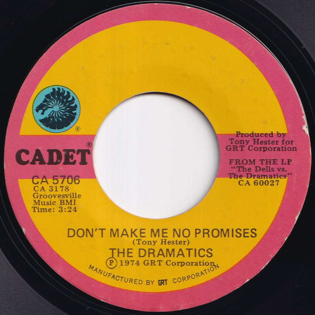 Dramatics - Don't Make Me No Promises / Tune Up (7 inch Record / Used)