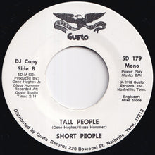 画像をギャラリービューアに読み込む, Short People - Tall People (Stereo) / (Mono) (7 inch Record / Used)
