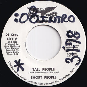 Short People - Tall People (Stereo) / (Mono) (7 inch Record / Used)