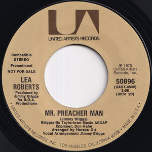Lea Roberts - Mr. Preacher Man / Hold Me, Thrill Me, Kiss Me (7 inch Record / Used)