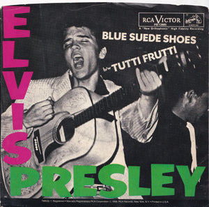 Elvis Presley - Blue Suede Shoes / Tutti Frutti (7 inch Record / Used)