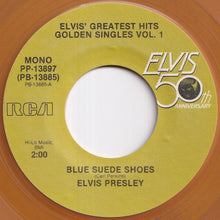 画像をギャラリービューアに読み込む, Elvis Presley - Blue Suede Shoes / Tutti Frutti (7 inch Record / Used)
