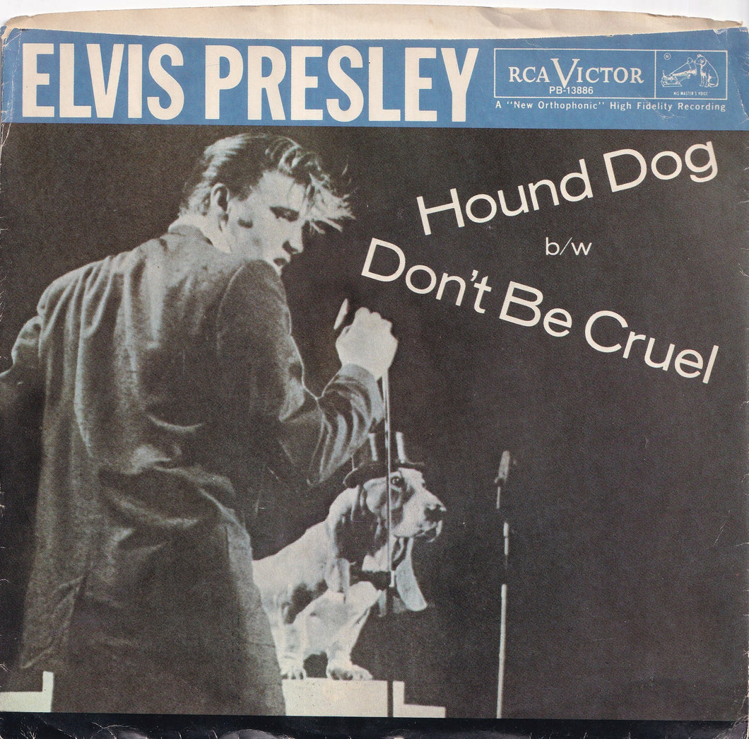 Elvis Presley - Hound Dog / Don't Be Cruel  (7 inch Record / Used)