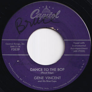 Gene Vincent - Dance To The Bop / I Got It (7 inch Record / Used)
