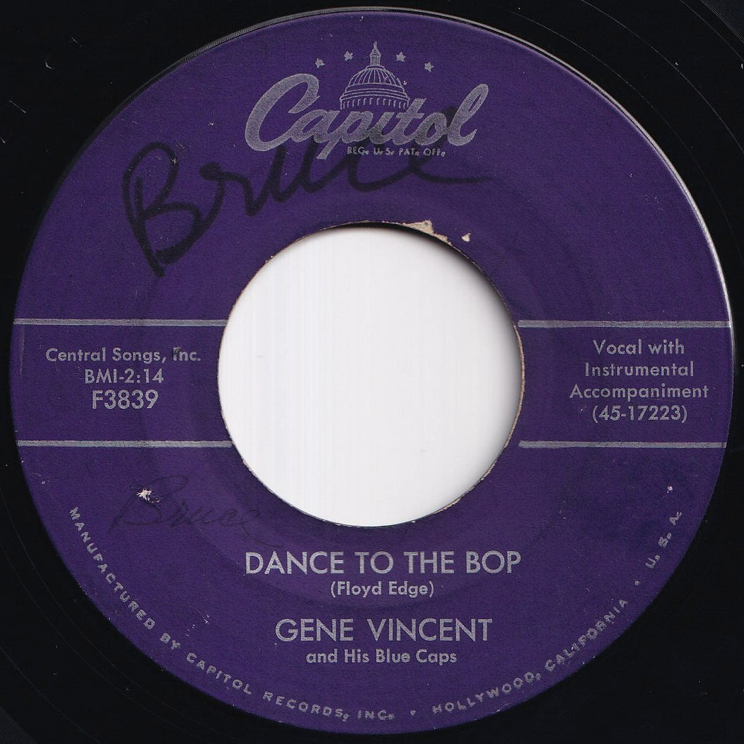 Gene Vincent - Dance To The Bop / I Got It (7 inch Record / Used)