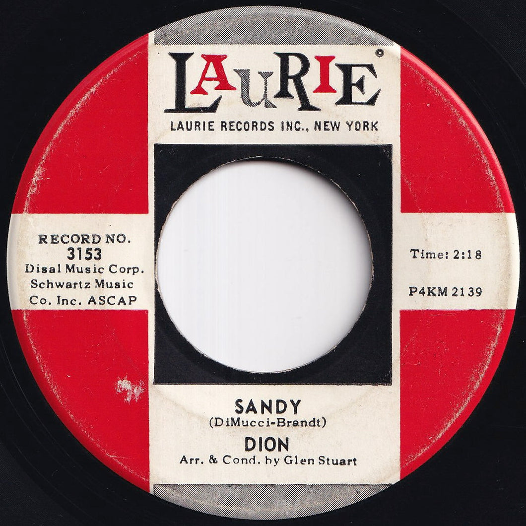 Dion - Sandy / Faith (7 inch Record / Used)