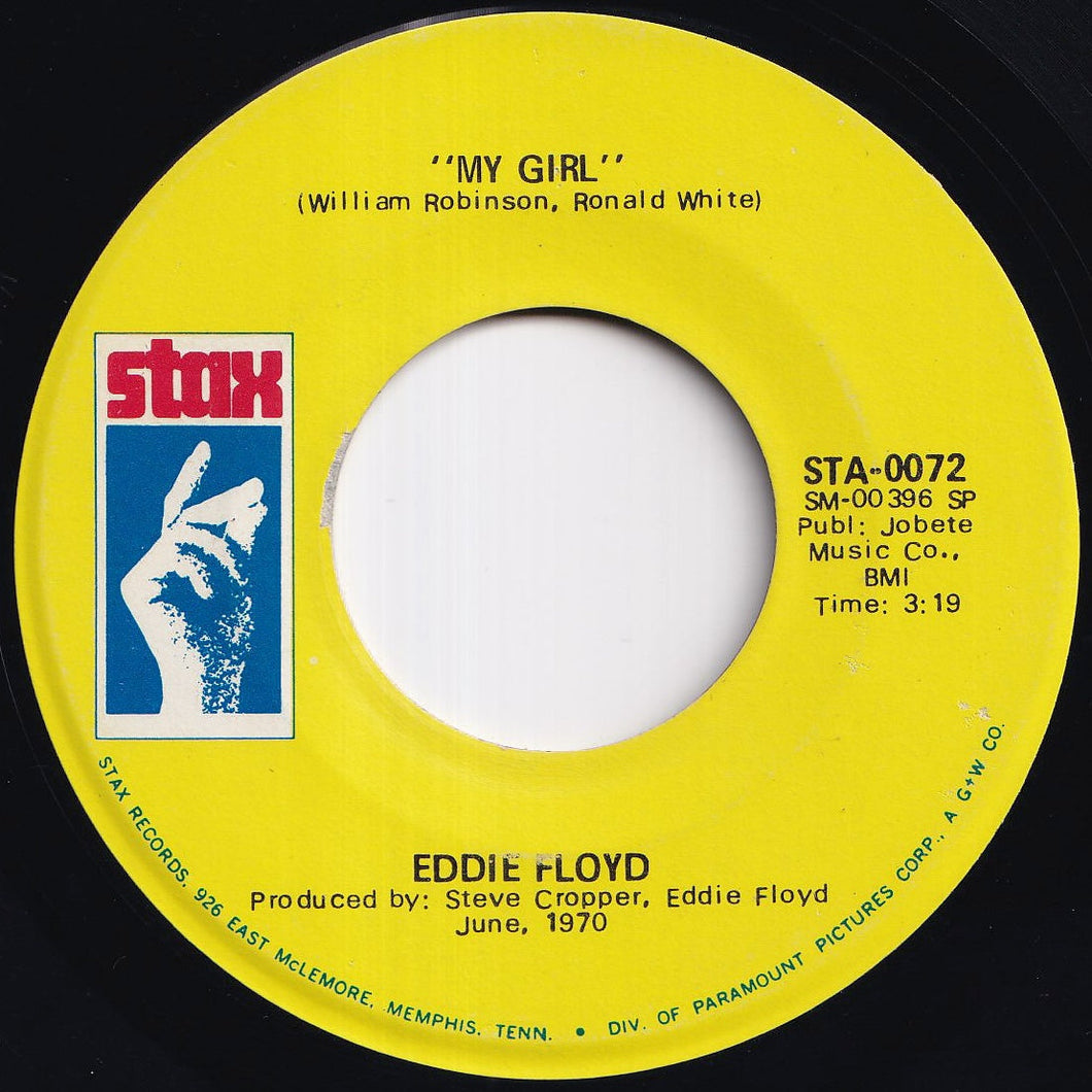 Eddie Floyd - My Girl / Laurie (7 inch Record / Used)