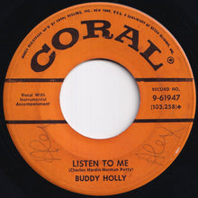 画像をギャラリービューアに読み込む, Buddy Holly - I&#39;m Gonna Love You Too / Listen To Me (7 inch Record / Used)
