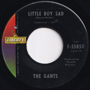 Gants - Little Boy Sad / (You Can't Blow) Smoke Rings (7 inch Record / Used)