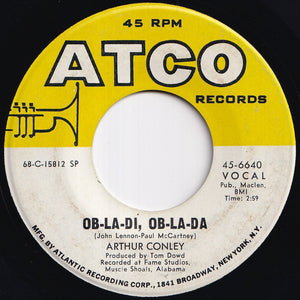 Arthur Conley - Ob-La-Di, Ob-La-Da / Otis Sleep On (7 inch Record / Used)