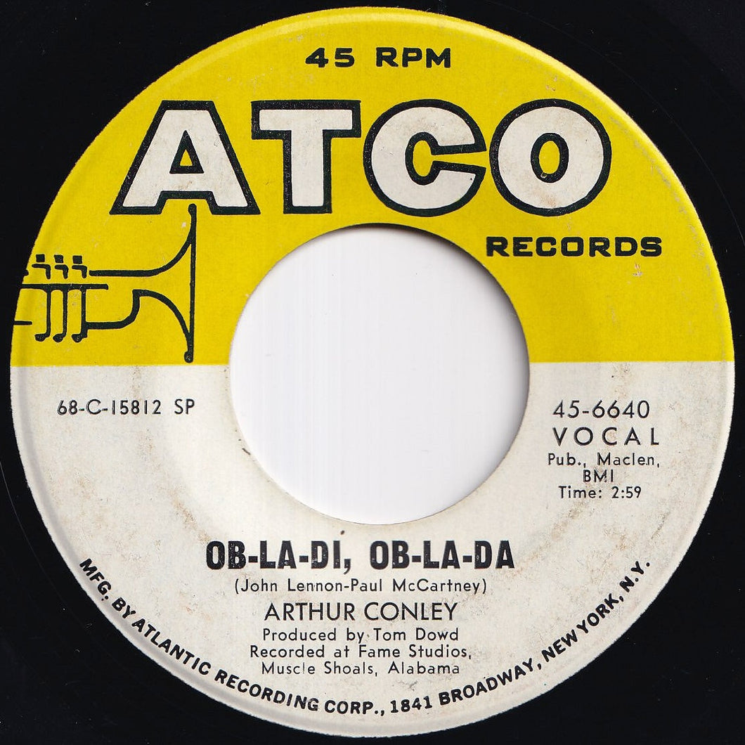 Arthur Conley - Ob-La-Di, Ob-La-Da / Otis Sleep On (7 inch Record / Used)