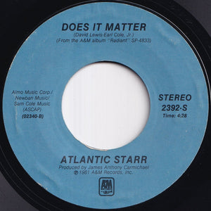 Atlantic Starr - Circles / Does It Matter (7 inch Record / Used)
