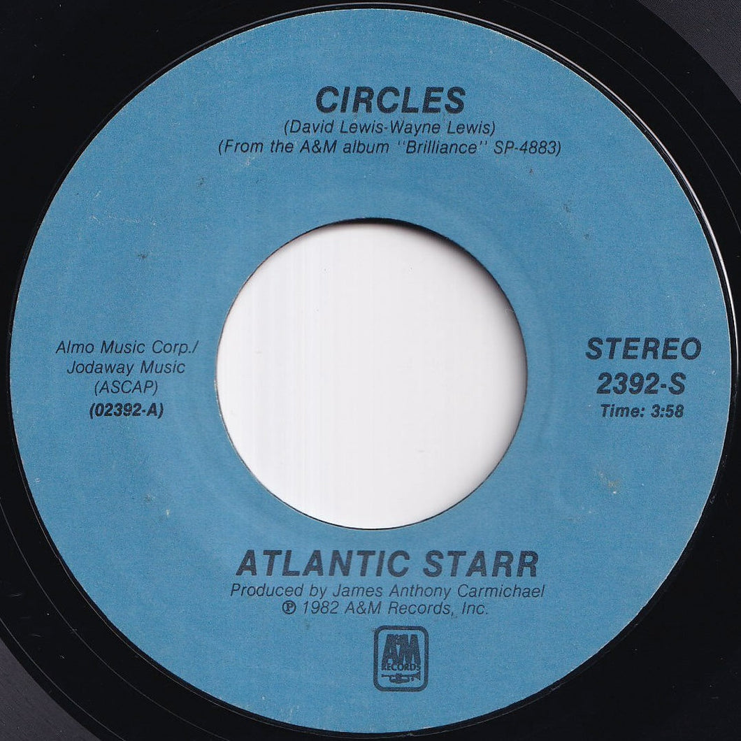 Atlantic Starr - Circles / Does It Matter (7 inch Record / Used)