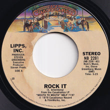 Load image into Gallery viewer, Lipps, Inc. - Rock It / Power (7 inch Record / Used)
