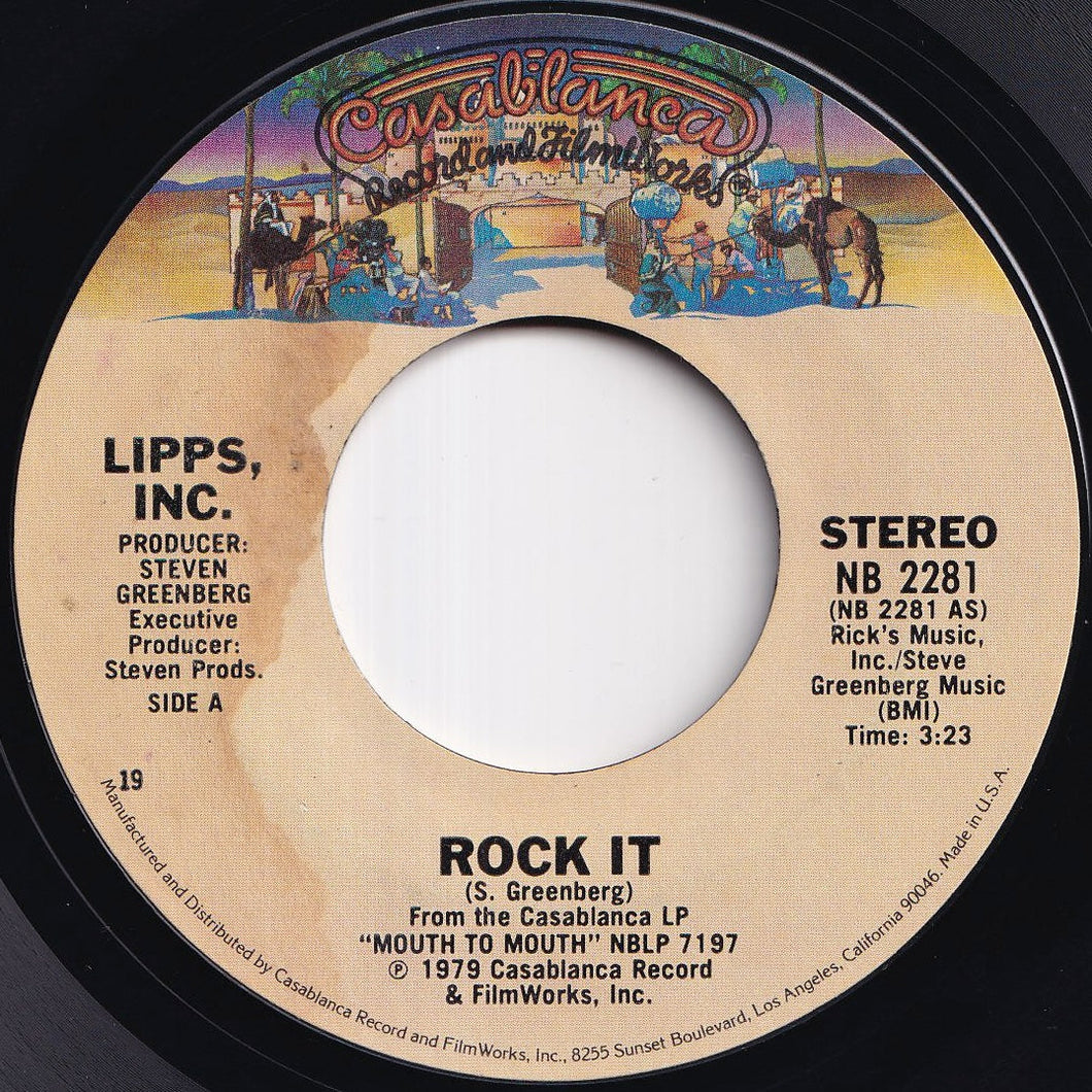 Lipps, Inc. - Rock It / Power (7 inch Record / Used)